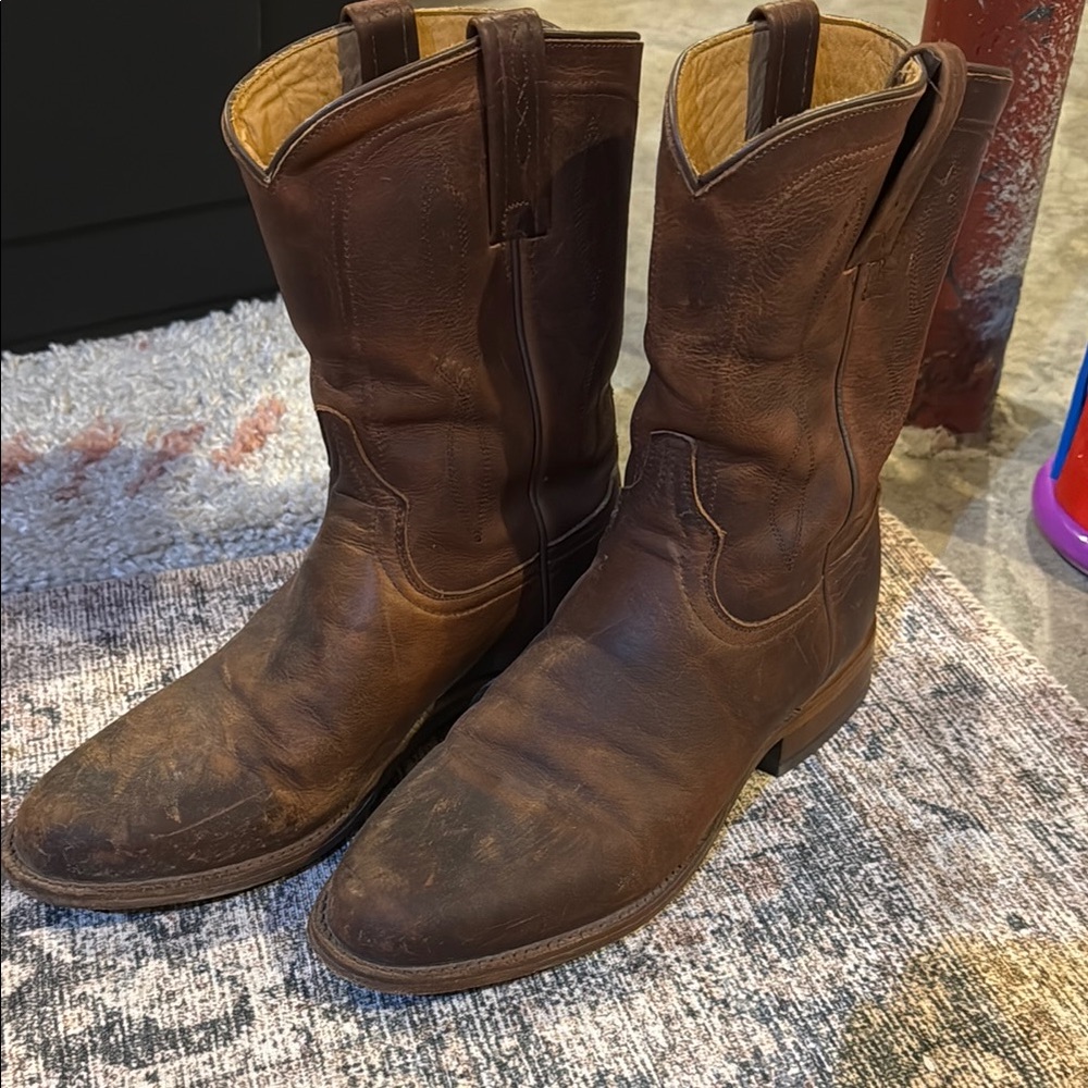 Tony Lama Leather Western Boots
